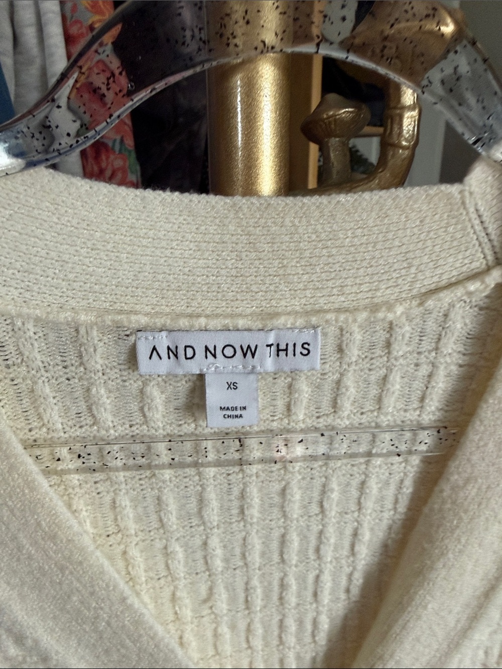 And Now This Double Bow Cardigan XS - Picture 3 of 4